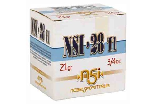 Nobelsport 28ga 2.75" 1300fps. - 3/4 Oz. #7 1/2 25-pack