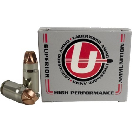 Underwood Ammo .357 Sig 90 Grain Solid Monolithic Nickel Plated Brass Cased Pistol Ammo, 20 Rounds, 812