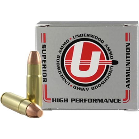 Underwood Ammo .458 SOCOM 350 Grain Full Metal Jacket Brass Cased Rifle Ammo, 20 Rounds, 461