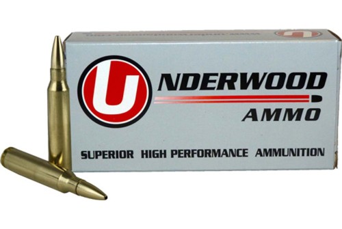 Underwood Ammo .30-30 Winchester 140 Grain Solid Monolithic Hollow Point Nickel Plated Brass Cased Rifle Ammo, 20 Rounds, 559