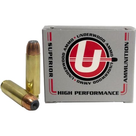 Underwood Ammo 50 Beowulf 325 Grain Jacketed Hollow Point Brass Cased Rifle Ammo, 20 Rounds, 517