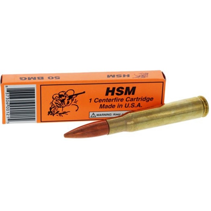 Hsm Ammunition 50 Bmg Hornady A-Max Dummy Round 1Rd 50BMG-2-DUMMY