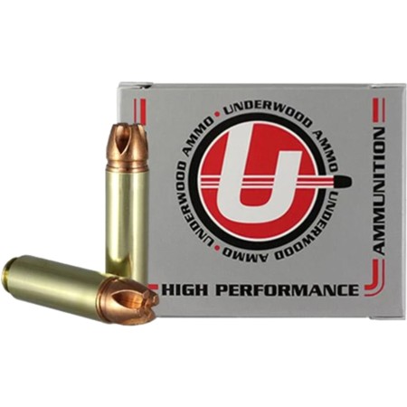 Underwood Ammo 50 Beowulf 420 Grain Solid Monolithic Brass Cased Rifle Ammo, 20 Rounds, 556