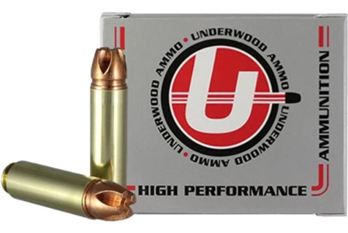 Underwood Ammo 50 Beowulf 420 Grain Solid Monolithic Brass Cased Rifle Ammo, 20 Rounds, 556