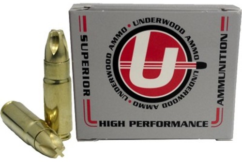 Underwood Ammo .458 SOCOM 302 Grain Solid Monolithic Brass Cased Rifle Ammo, 20 Rounds, 411