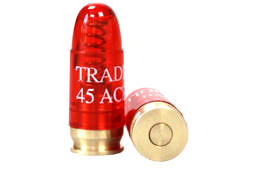 Traditions, .45 Automatic Colt Pistol, Snap Cap, Plastic w/Brass Base, 5 Pack UPC: 040589994505