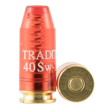 Traditions ASC40 Snap Caps  40 S&W Plastic w/Brass Base 6 Per Box