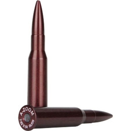 A-ZOOM Precision Metal 2-Pack of 7.62 x 54 Russ Snap Caps (12233)