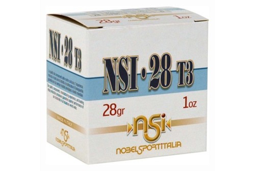 Nobelsport Ammo 28ga 2-3/4" - Max 1oz #8 25 Pack