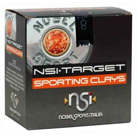 Nobelsport Ammo 20ga. 2.75" - 1275fps. 7/8oz. #8 25-pack