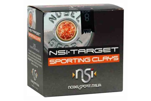 Nobelsport Ammo 20ga. 2.75" - 1275fps. 7/8oz. #8 25-pack