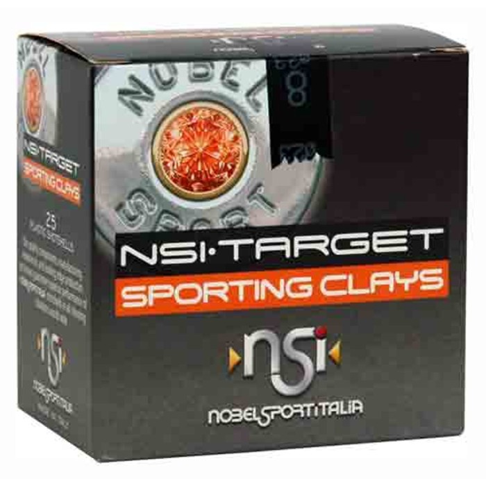 Nobelsport Ammo 20ga. 2.75" - 1275fps. 7/8oz. #8 25-pack