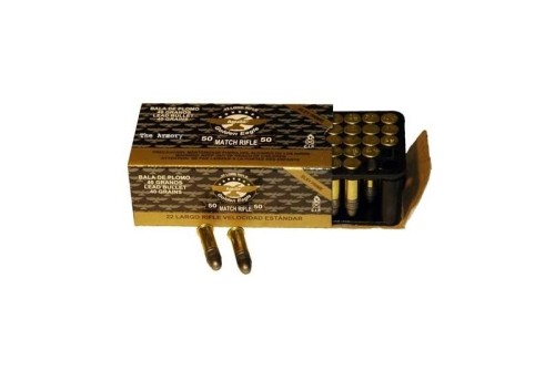 AGUILA AMMO .22 LR MATCH PISTOL - Brass Casing