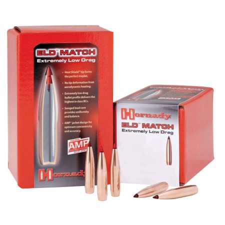 HORNADY ELD Match 7mm 162gr 100/Box Rifle Bullets (28403)