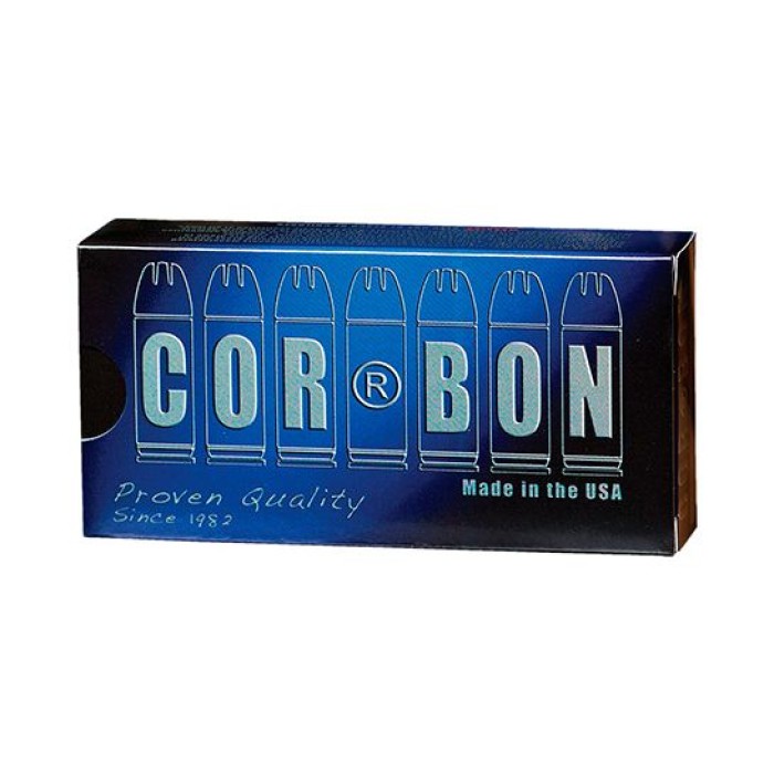 Cor-Bon 9mm+P 125gr. JHP Ammunition 20rds - SD09125/20