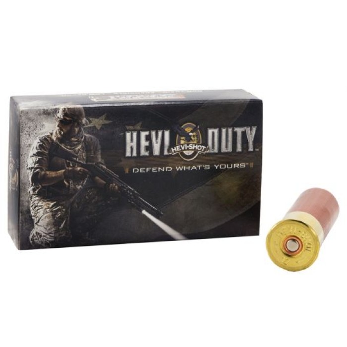 Hevi-Shot 12ga 2.75" 00 Hevi-Duty Frangible 12 Pellet Shotshell Ammunition 5rds - 91000