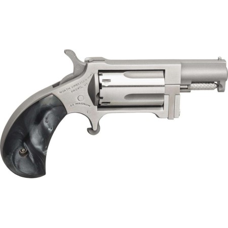 Naa Sidewinder Mini Revolver .22 Wmr 1.5" Barrel W/Black Pearl Grip NAASWGPB 744253003165