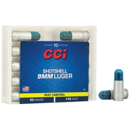 CCI 9mm Shotshell Ammunition 10rds- - -3790