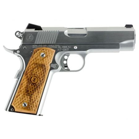 American Classic Commander 9mm 9+1 Round Pistol, Hard Chrome - ACC9C