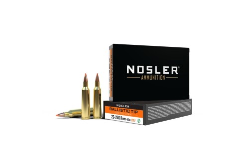 Nosler BTA-22-250 Rem 40g BTLF SP Ammo 20ct