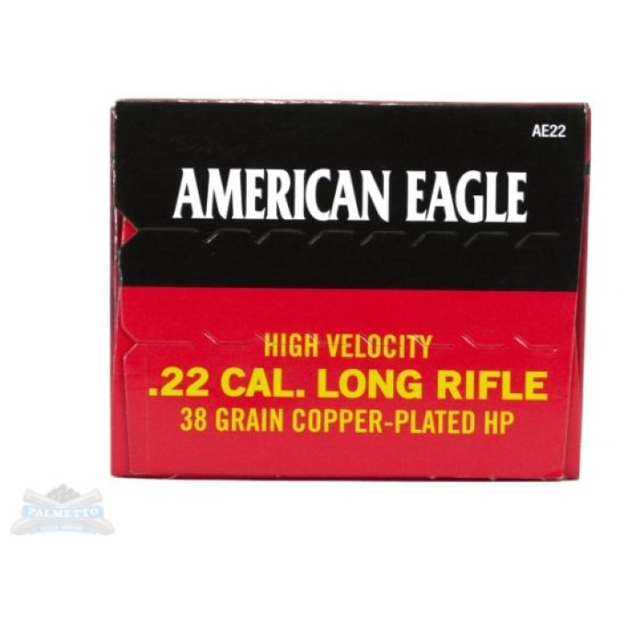 Fed Amer Eagle 22Lr 38 GR HP C AE 22