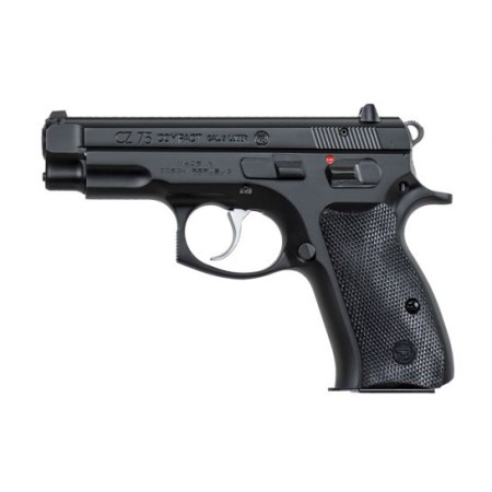 CZ 75 Compact 9mm Pistol, Black - 91190