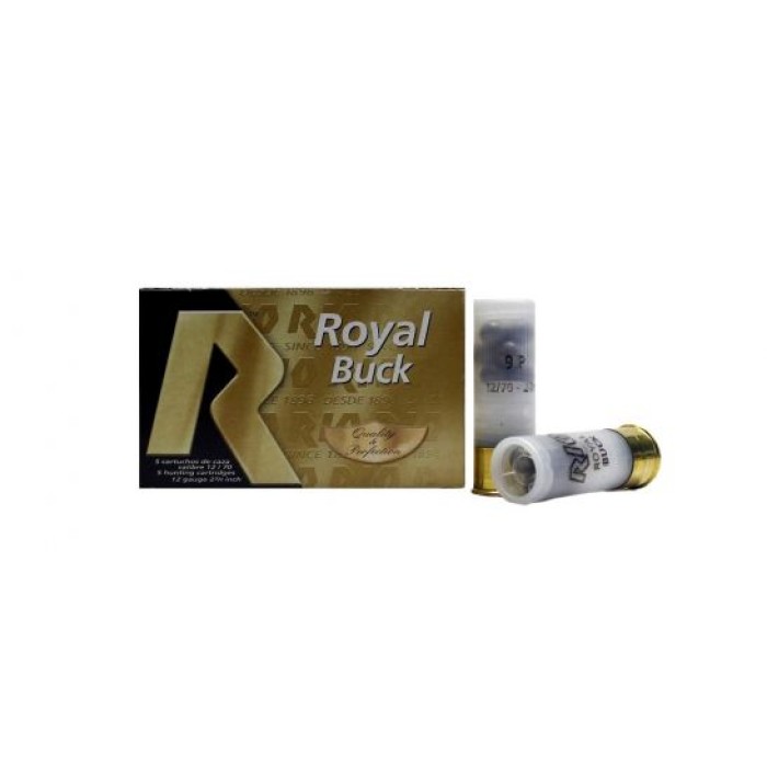 Rio Ammunition Royal Buckshot 12GA 00-Buckshot 5-Rounds 2.75"