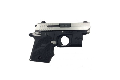 SIG Sauer 938 9mm Pistol Two Tone w/ Viridian Red Laser - 938-9-T-VRL