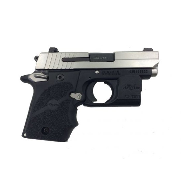 SIG Sauer 938 9mm Pistol Two Tone w/ Viridian Red Laser - 938-9-T-VRL