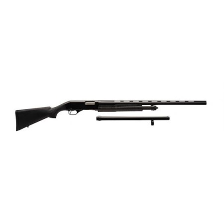 Stevens 320 Field & Security Combo Pump - 12 GA, 28" & 18.5" Barrel, Front Bead Sight