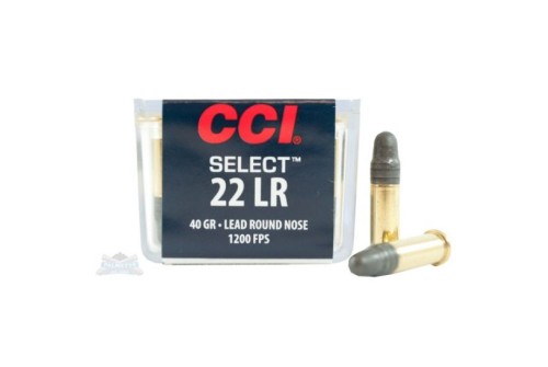 CCI .22 Long Rifle 40gr LRN Competition Select Ammunition 100rds - 0045