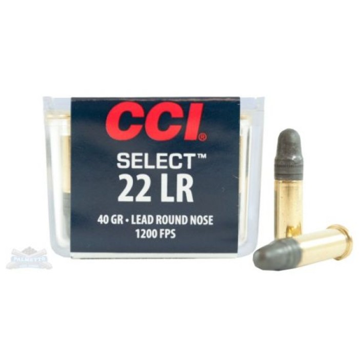 CCI .22 Long Rifle 40gr LRN Competition Select Ammunition 100rds - 0045