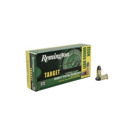 Remington Target 38Short Clt 125Gr Lead RN 50/10 047700424705 -