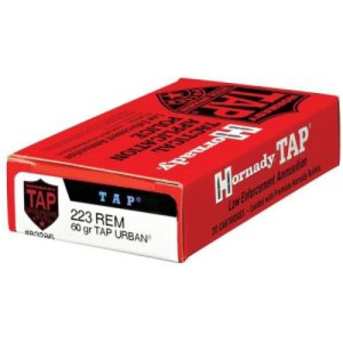 Hornady .223 Remington 60GR TAP URBAN - Brass Casing