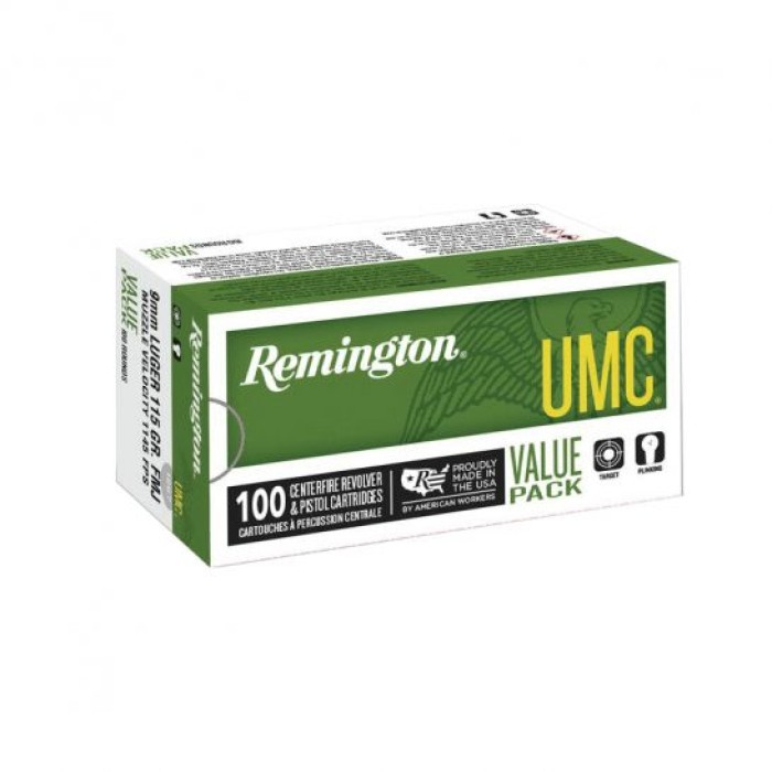 Remington UMC Handgun .380 ACP, 88gr, JHP - 100 Rounds [MPN: R23974]
