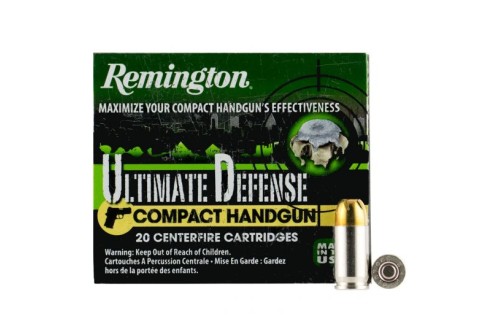 Remington Ultimate Defense .380 ACP, 102gr, JHP - 20 Rounds [MPN: 28964]