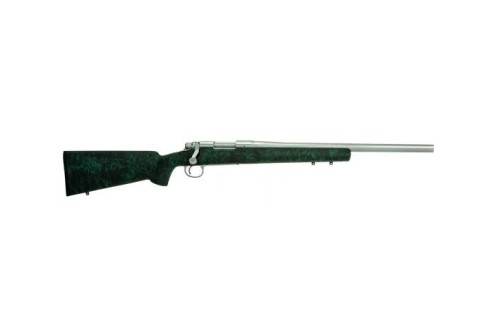 Remington Firearms 29663 700 5-R Bolt 308 Win/7.62 Nato 24" 4+1 Black W/Green Webbing Fixed HS Precision W/Aluminum Bedding Synthetic Stock Stainless Steel Receiver