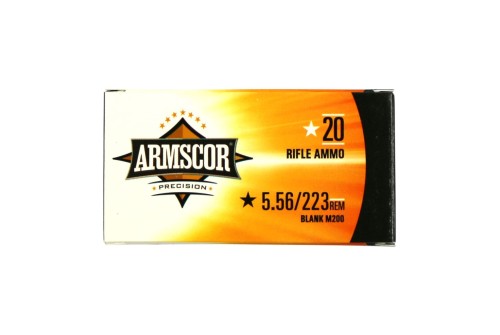 Armscor 223 Rem. / 5.56 NATO Rifle Ammo - Blank Ammunition