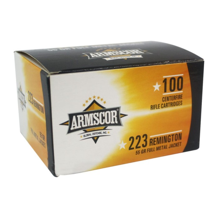 ARMSCORPRECISION 223 REMINGTON AMMO