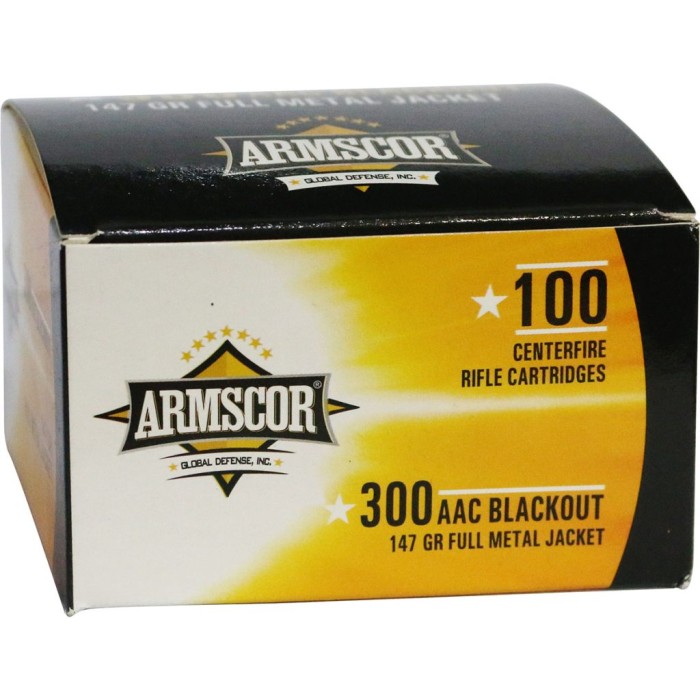 ARMSCORPRECISION 300 AAC BLACKOUT AMMO