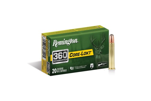 Remington Ammunition R27742   360 Buckhammer 180 GR Soft Point Core-Lokt (Spcl) 20 Bx/10 CS