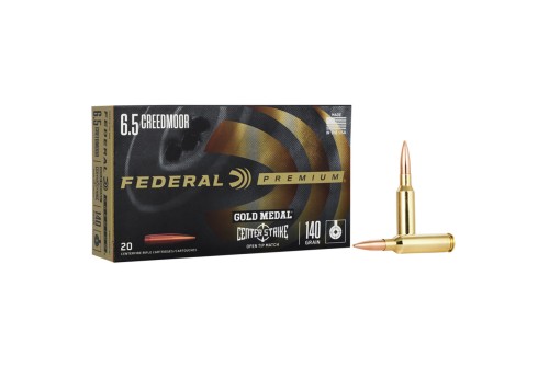 GOLD MEDAL PREMIUM CENTERSTRIKE 6.5 CREEDMOOR RIFLE AMMO