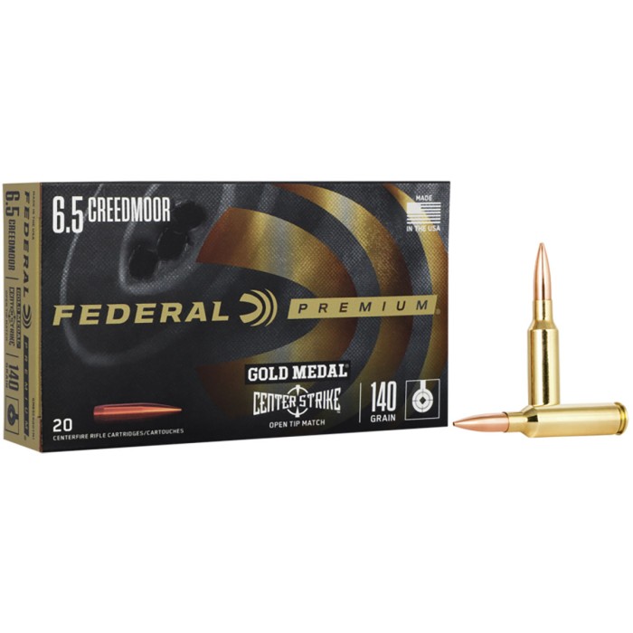 GOLD MEDAL PREMIUM CENTERSTRIKE 6.5 CREEDMOOR RIFLE AMMO