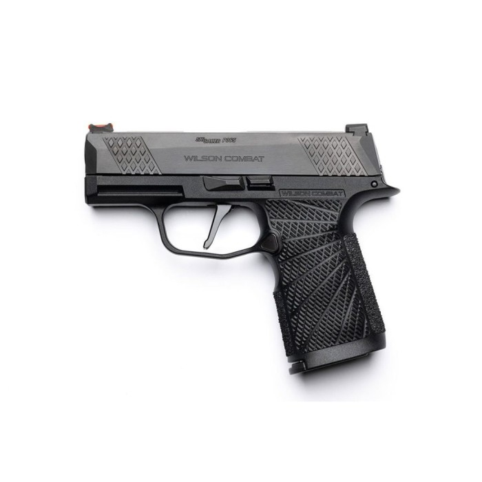 WILSON COMBAT SIG/WCP365X 9mm 3.1in 2x 12rd Mags Action Tune Black Pistol (SIG-WCP365X-9BAT)