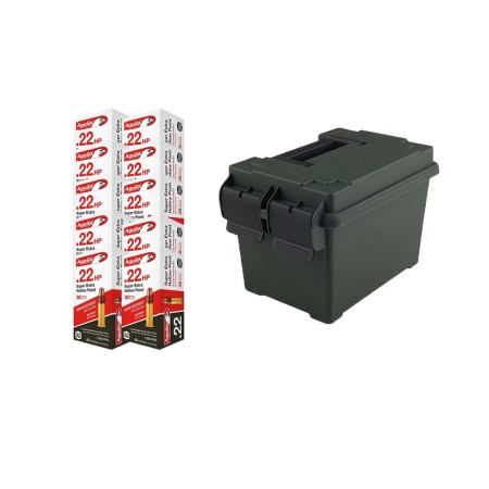 Super Extra High Velocity 22 Long Rifle Rimfire Ammo W/ Ammo Can 430105458