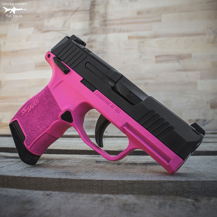 SIG P365 MICRO 380 3.1'' BBL 10RD MS PINK FRAME