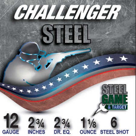 Challenger Steel Game & Target 430106084 12 GA 2.75