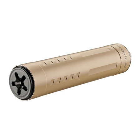 FN Catch22 TI 22 LR Suppressor Flat Dark Earth, 5.25