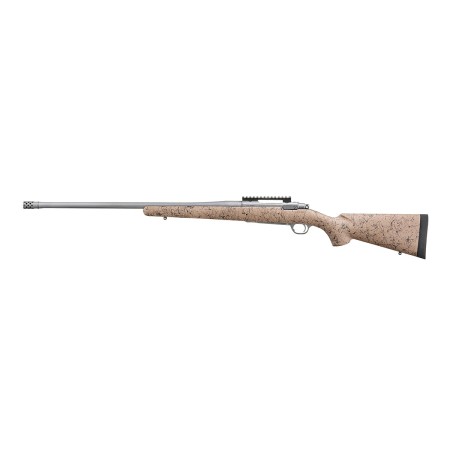 Ruger Hawkeye FTW Hunter 6.5 Creedmoor, 24" Threaded Barrel, 4rd, Tan/Black Speckled