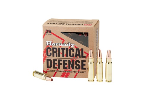 Hornady Critical Defense 5.7 x 28mm 40gr Ammunition w/Flex Tip Hollow Point Bullets (20/Box) 90000